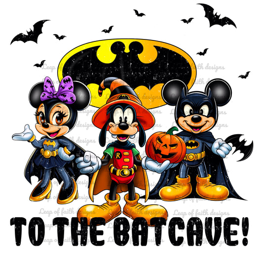 To the BATCAVE