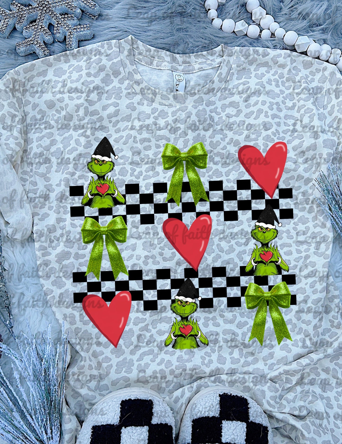 Grinch heart coquette