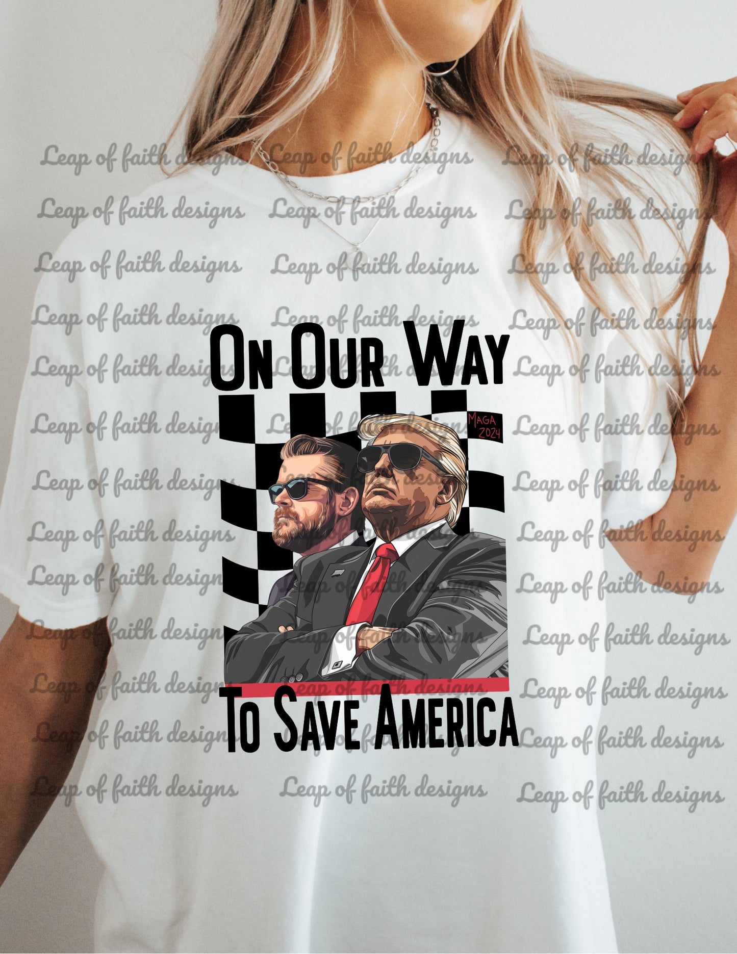 (Bundle)On our way to save America trump Vance