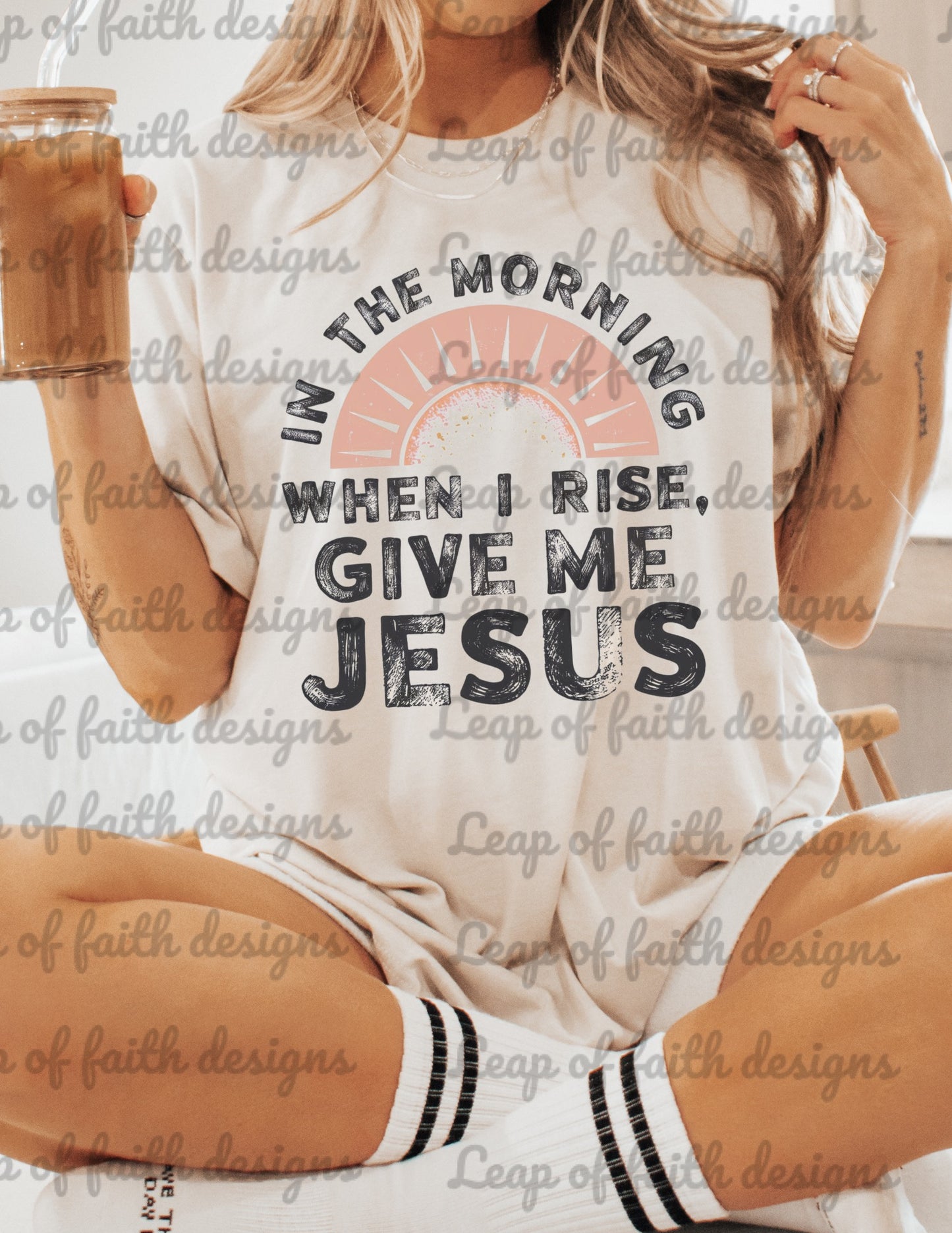 In the morning when I rise give me jesus