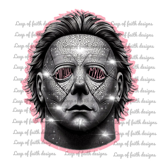 Michael Myers pink bling