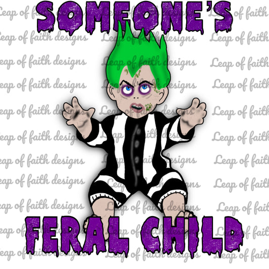 Someone’s feral child beetlejuice baby