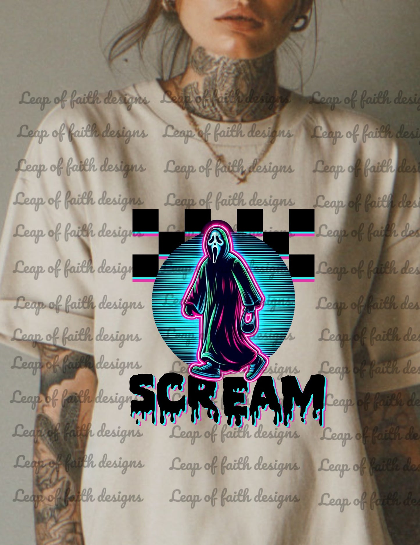 Neon scream