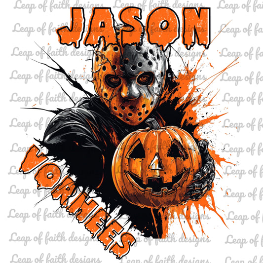 Jason vorhees orange