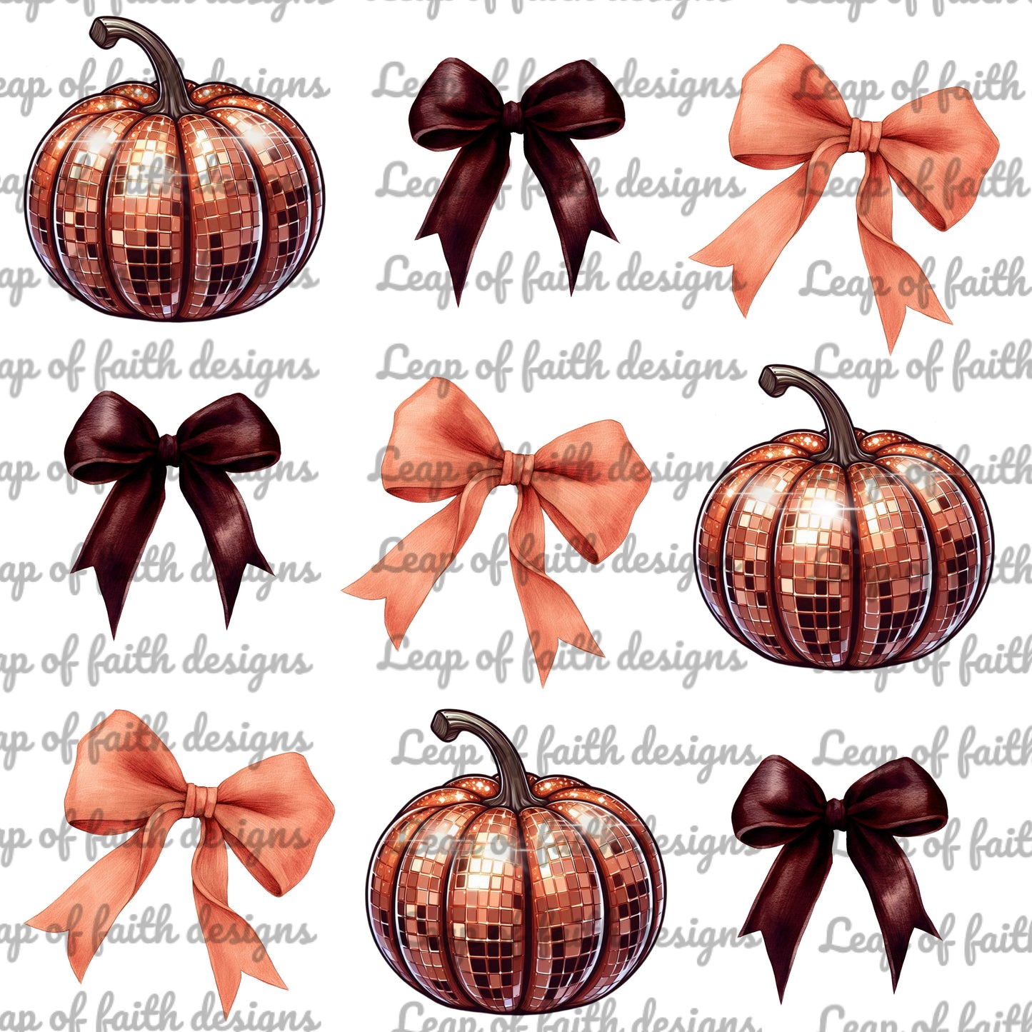 Fall disco coquette design