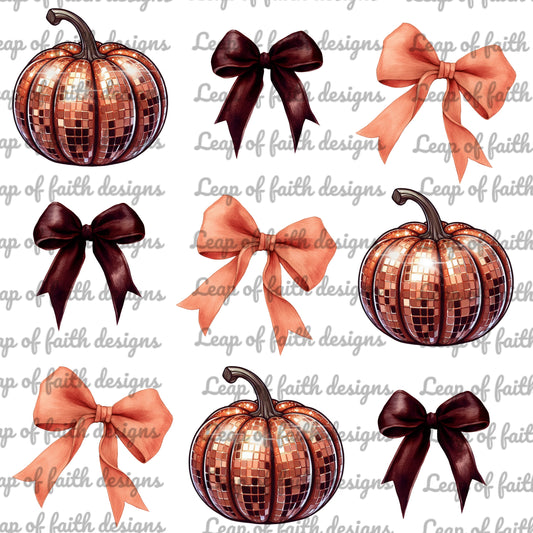 Fall disco coquette design