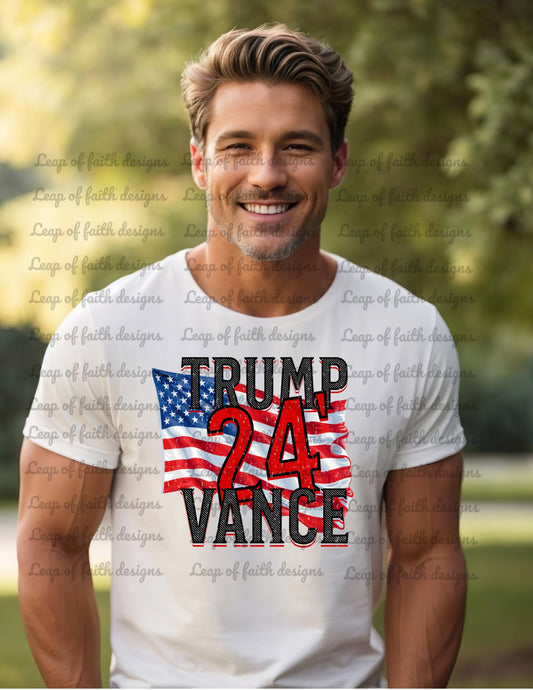 Trump Vance patriotic 2024