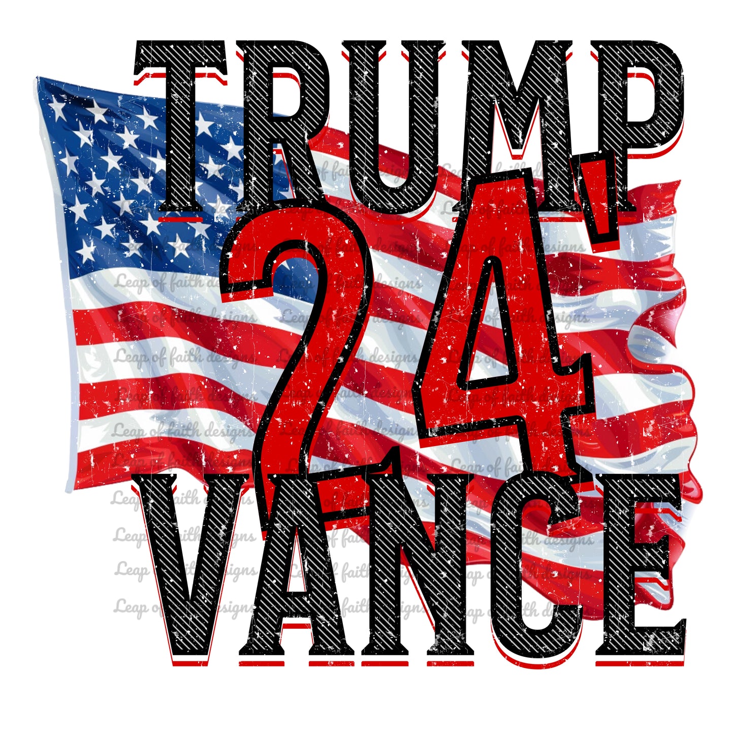 Trump Vance patriotic 2024