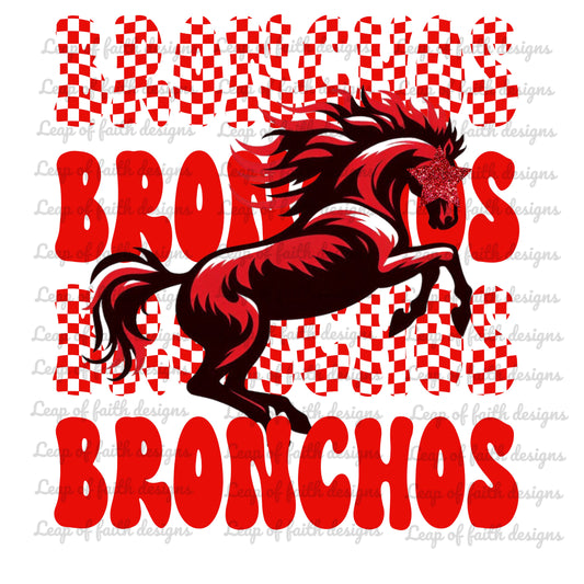 Bronchos mascot