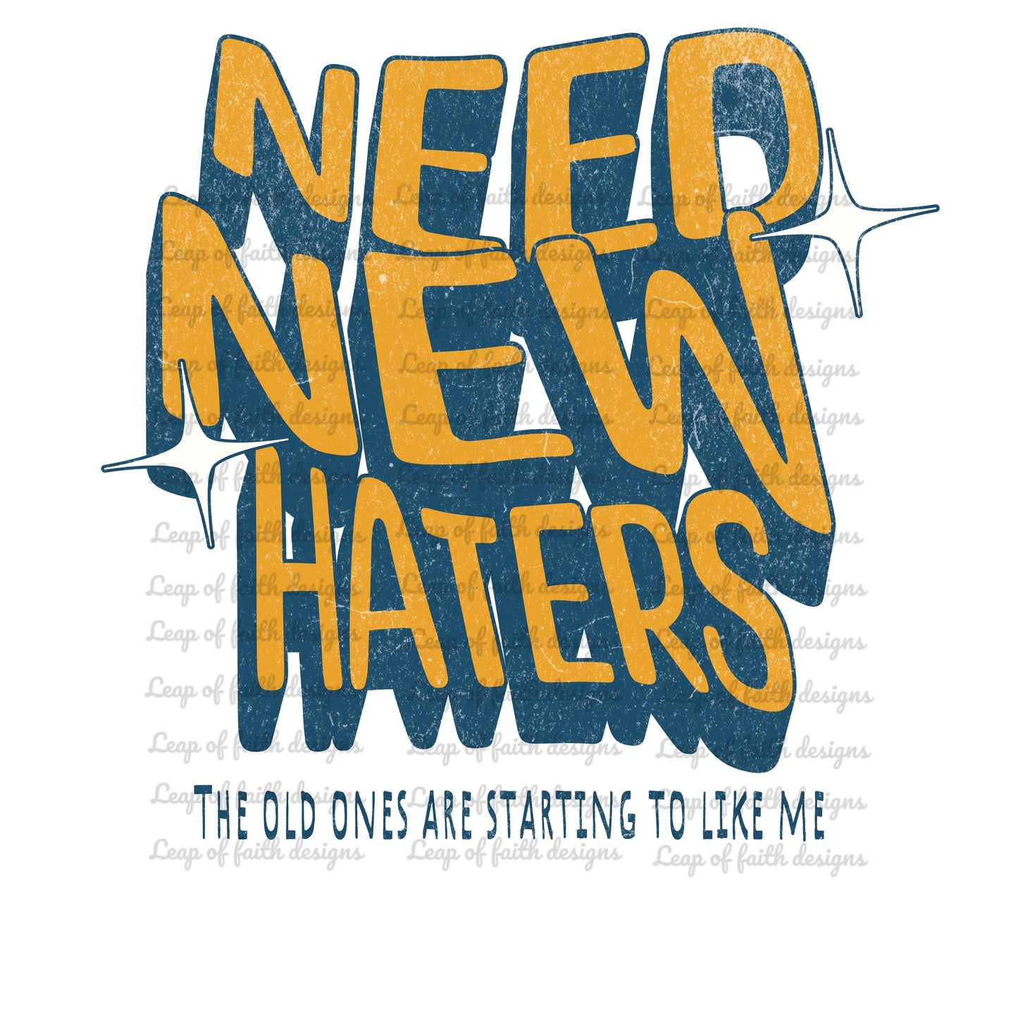 Need new haters