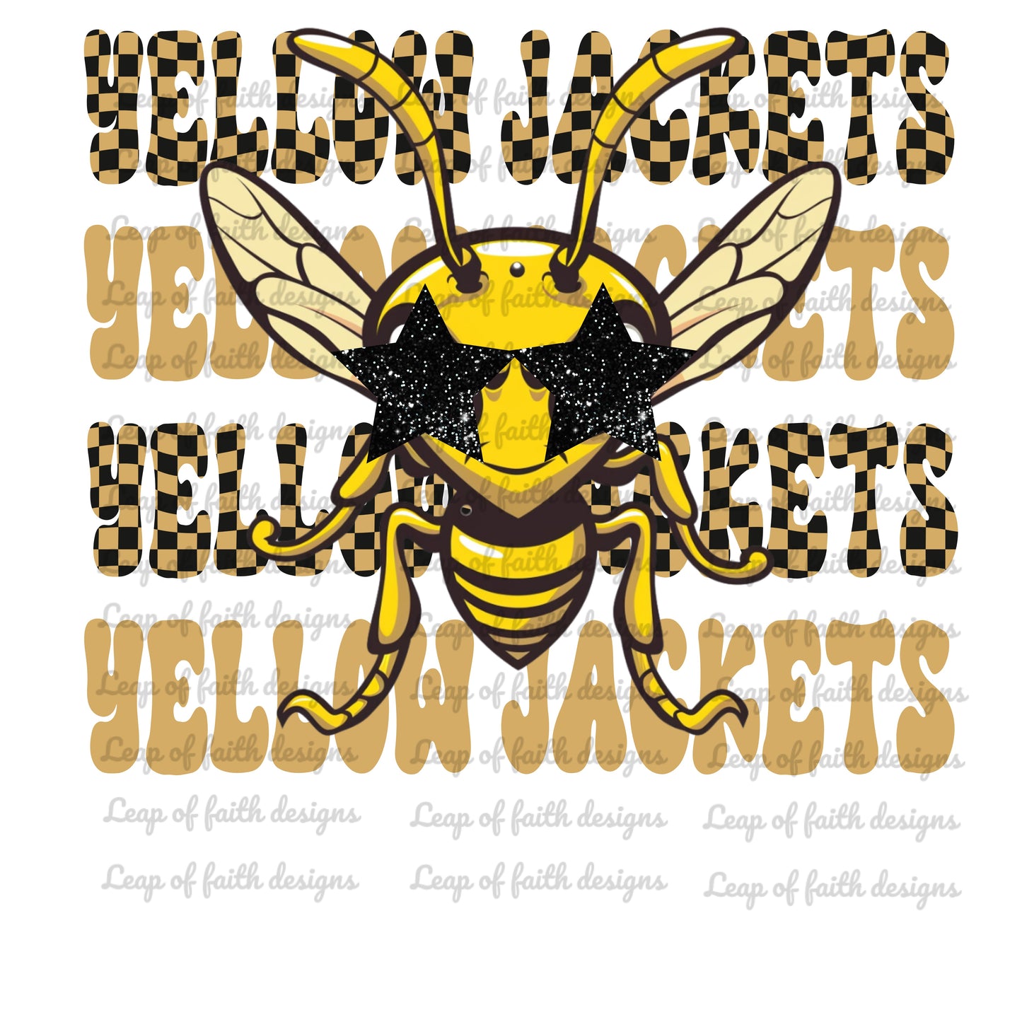 Yellow jacket mascot