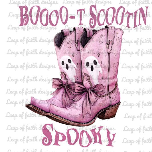 Boooo-t Scootin spooky