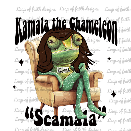 Kamala the chamelon