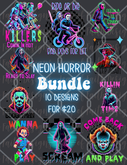 Neon horror bundle