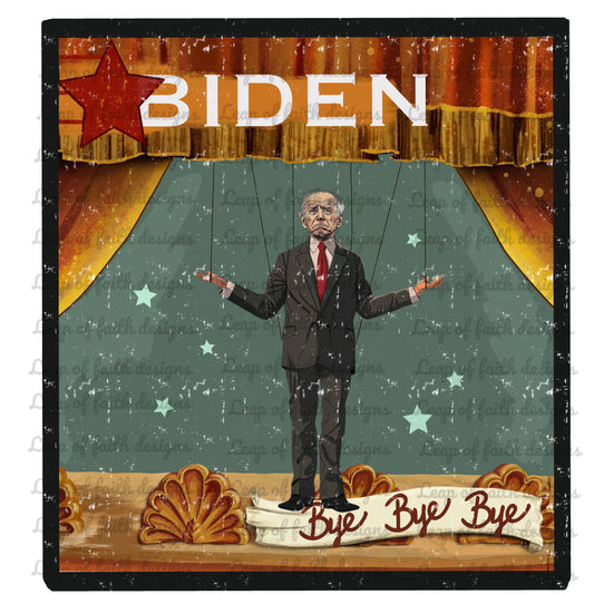 Bye bye bye Biden with frame