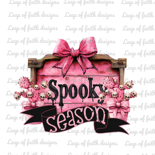 Pink spooky season