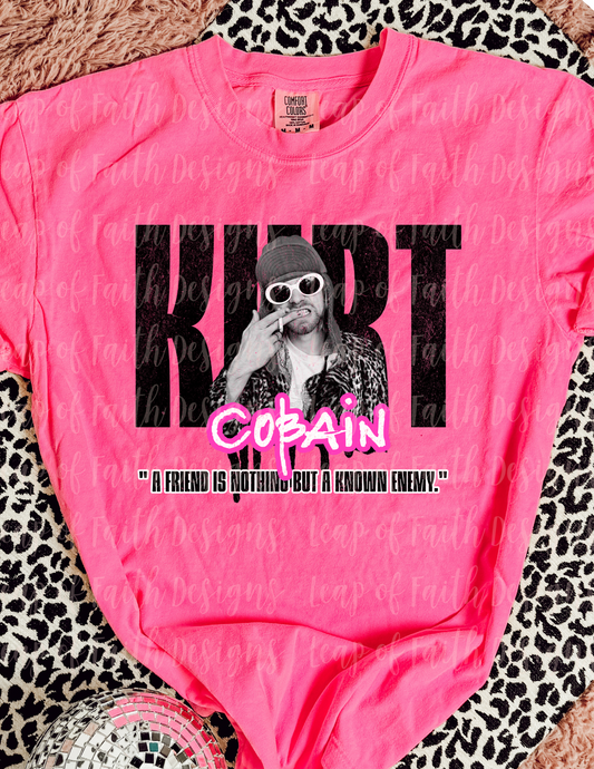 Kurt cobain pink