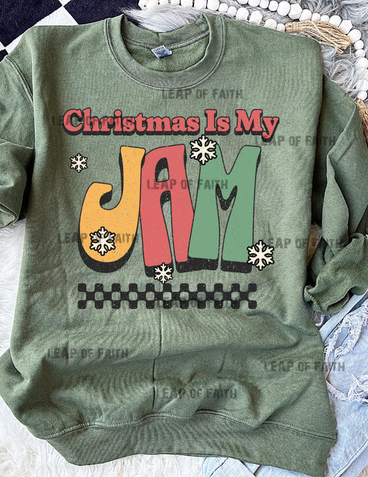 Christmas is my jam retro