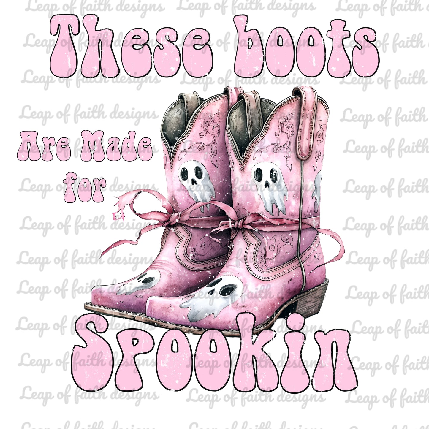 These boots are made for spookin