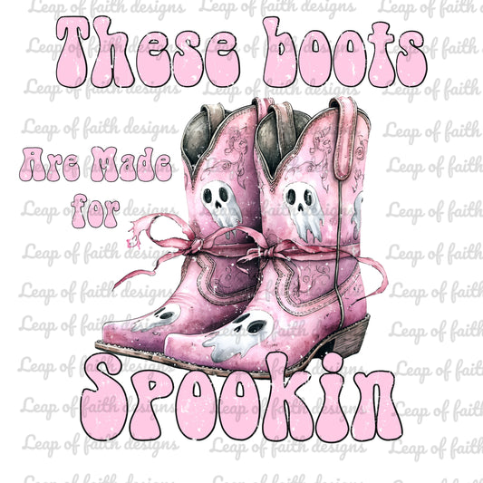 These boots are made for spookin