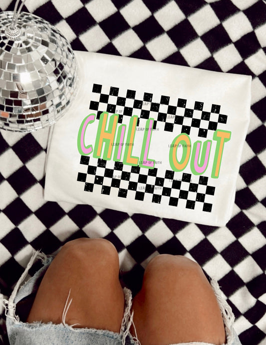 Chill out checkered retro