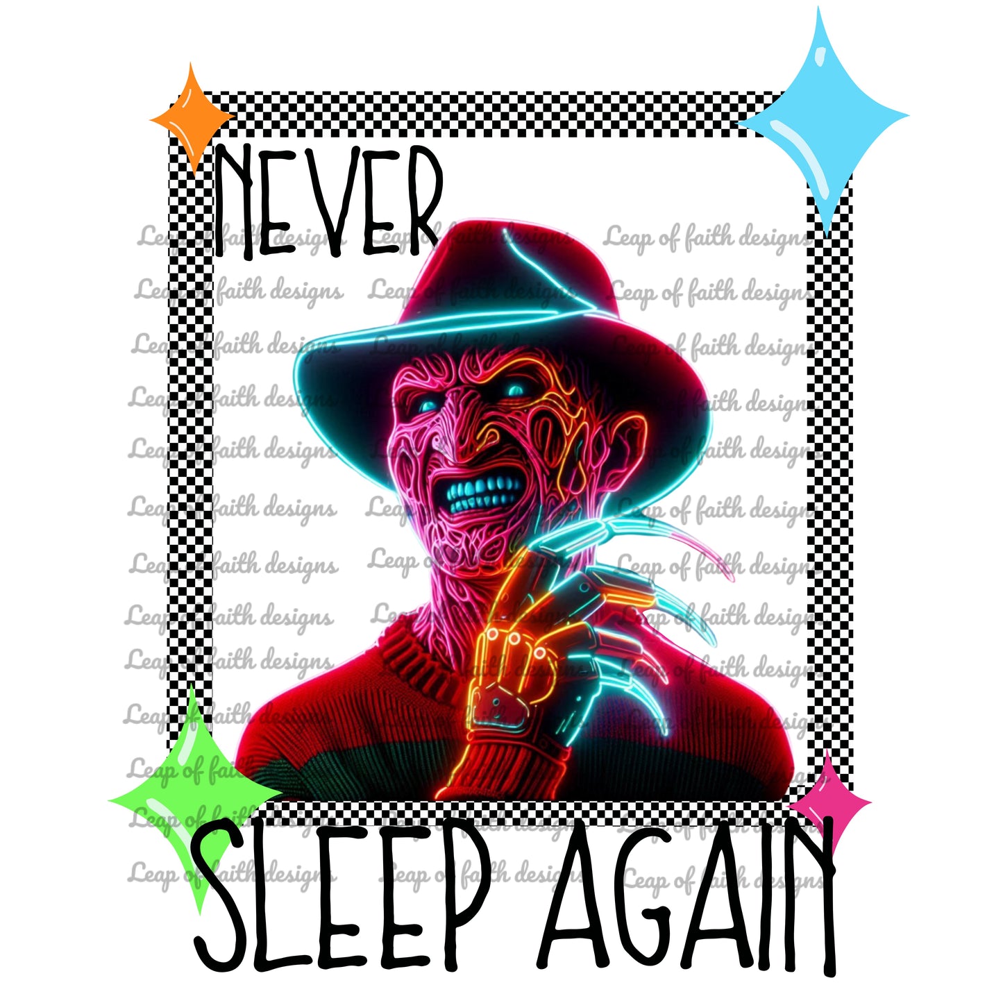 Neon never sleep again