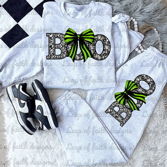 Faux rhinestone boo bundle