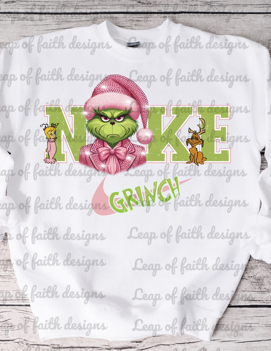 Pink grinch Nke