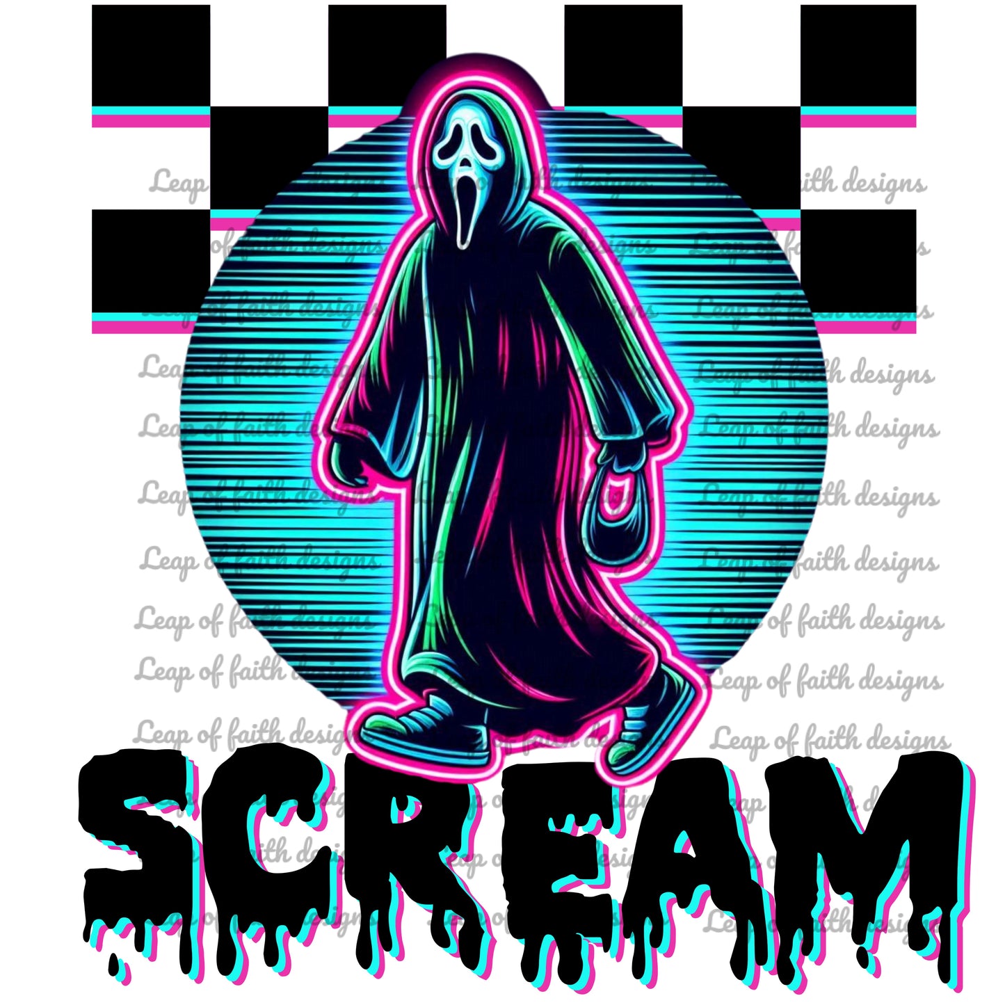 Neon scream