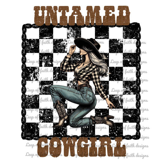 Untamed cowgirl